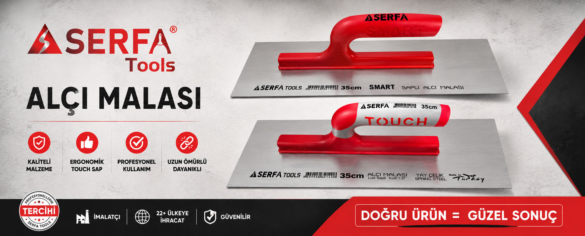 alçı,alci,alçi,mala, trowel,plaster,gypsum,spring,carbon,yay,paslanmaz,stainless