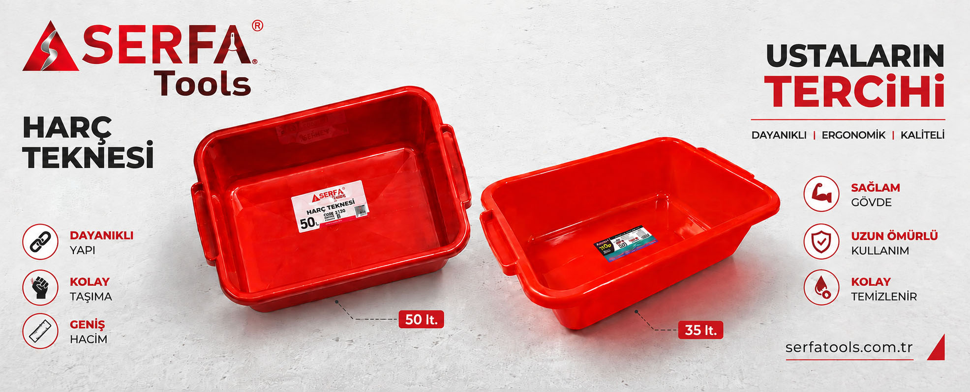 harç,tekne,kova,kap,50tl,35lt,plaster,hod